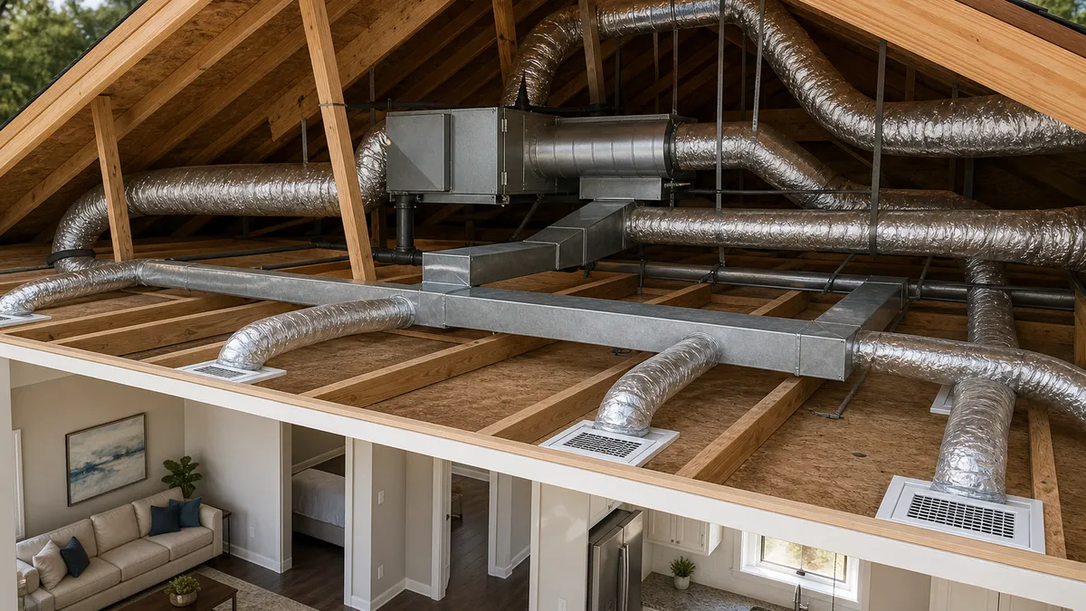 Diagram of the seven factors that affect air duct cleaning cost